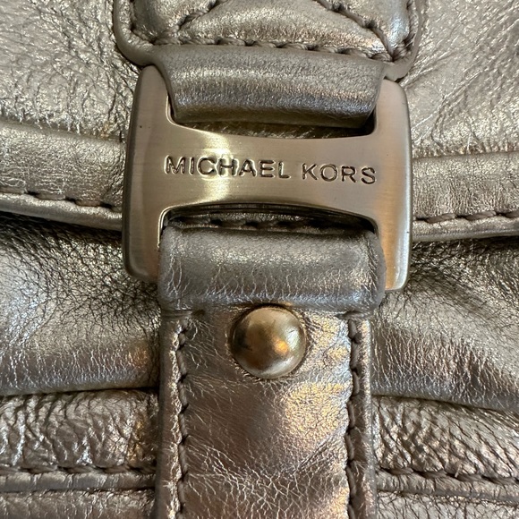 Michael Kors Gold Metalic Wristlet - Picture 4 of 11